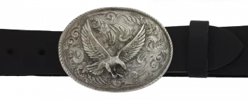 Belt Buckle Flying Eagle + Decorations with belt