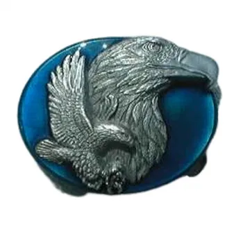 Gürtelschnalle Adler + Adlerkopf