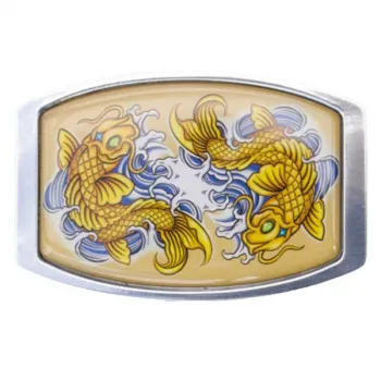 Design Belt Buckle D. Vicente - Fish