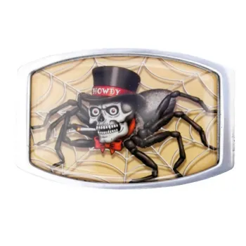 Design Belt Buckle D. Vicente - Spider