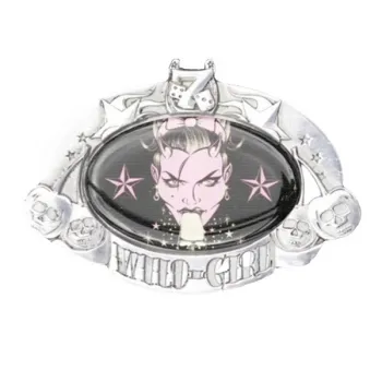 Design Belt Buckle D. Vicente - Wild Girl - Ice Lick