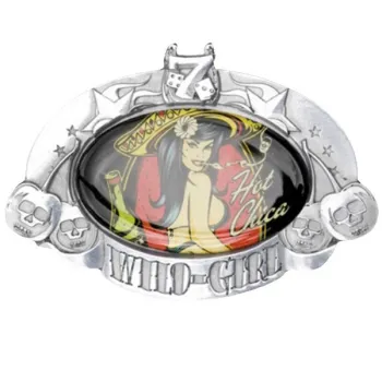 Design Belt Buckle D. Vicente - Wild Girl - Hot Chica
