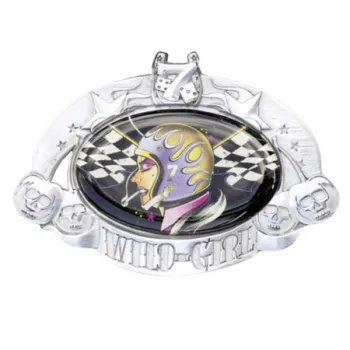 Design Belt Buckle D. Vicente - Wild Girl - Racing Girl