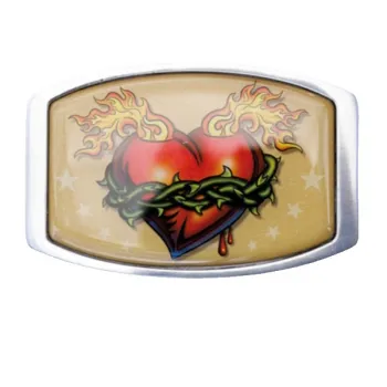 Design Belt Buckle D. Vicente - Heart