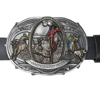 Gürtelschnalle Rodeo am Gürtel