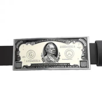 Gürtelschnalle Dollar