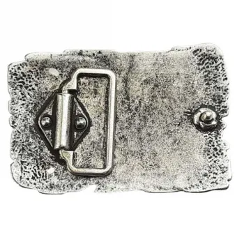 Belt Buckle Eagle in Vintage Style back