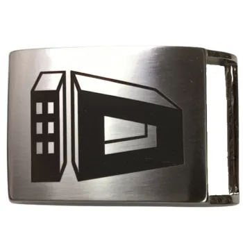 Custom Belt Buckle with Logo laser engraved ID