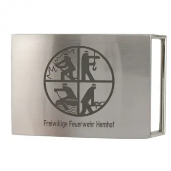 Custom Belt Buckle with Logo laser engraved Logo