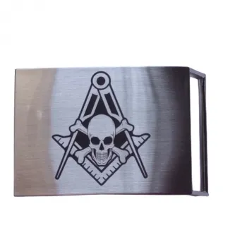 Custom Belt Buckle with Logo laser engraved Logo