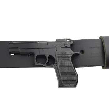 Belt Buckle Pistol Smith & Wesson with belt