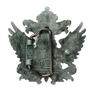 Gürtelschnalle Wappenadler hinten