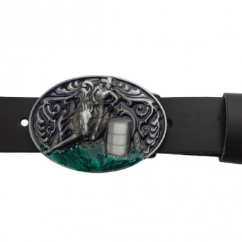 Preview: Gürtelschnalle Barrel Race