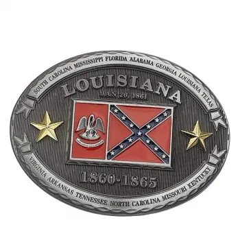 Gürtelschnalle Louisiana 1860-1865