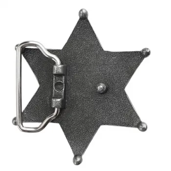 Belt Buckle Sheriff Star