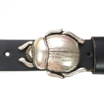 Belt Buckle Scarab with belt