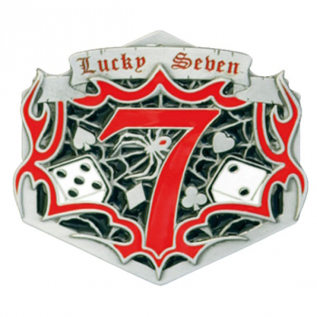 Gürtelschnalle Lucky 7
