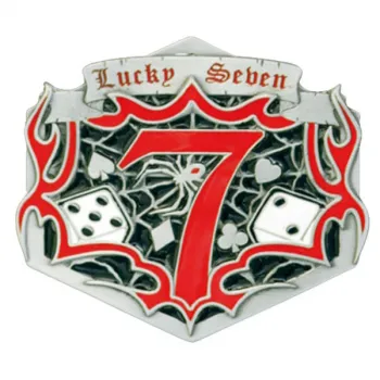 Gürtelschnalle Lucky 7