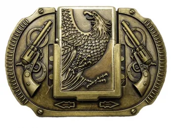 Buckle with lighter