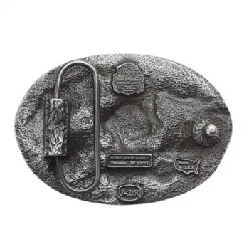 Belt Buckle Six Shooter