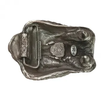 Gürtelschnalle Schlangenkopf hinten