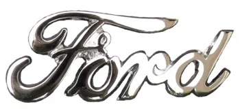 Belt Buckle Ford Logo chrome