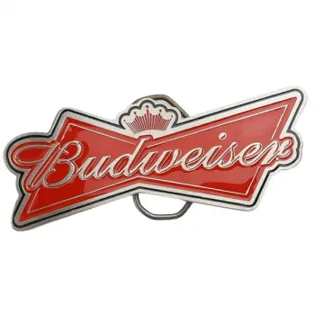 Gürtelschnalle Budweiser