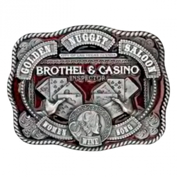 Guertelschnalle Golden Nugget Saloon