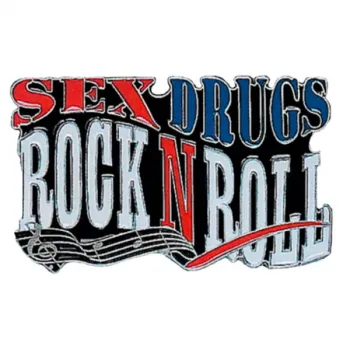 Guertelschnalle Sex, Drugs, Rock ´n Roll