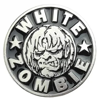 Belt Buckle White Zombie