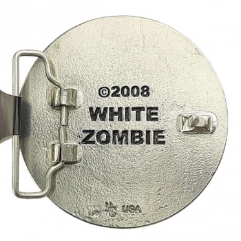 Gürtschnalle White Zombie Rückseite