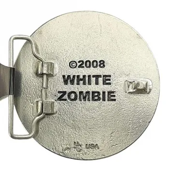 Gürtschnalle White Zombie Rückseite