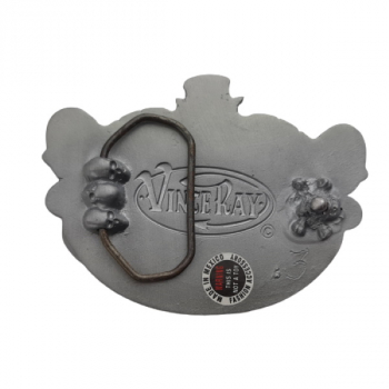 Preview: Design Belt Buckle Vince Ray - Skull 13 - back