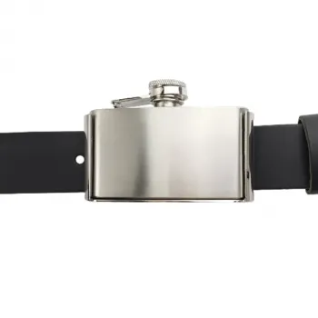 Belt Buckle Flask