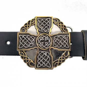 Preview: Guertelschnalle Keltisches Kreuz