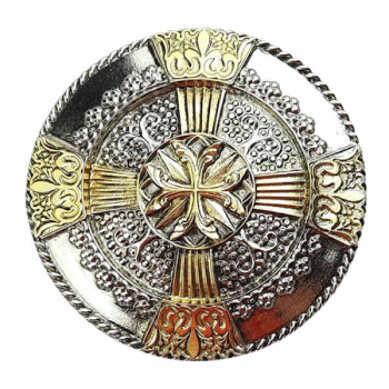 Guertelschnalle Keltisches Kreuz