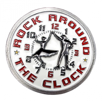 Guertelschnalle Rock around the clock