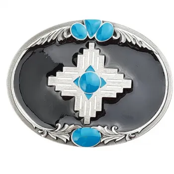 Belt Buckle Indian Motif