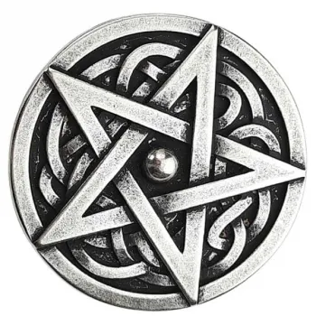 Guertelschnalle Pentagramm