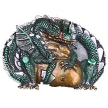 Belt Buckle Big Fat Dragon