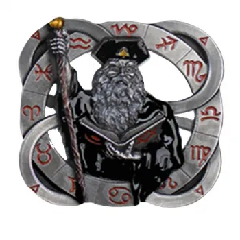 Belt Buckle Wizard + Zodiac Signs