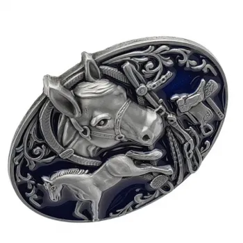 Belt Buckle Horses