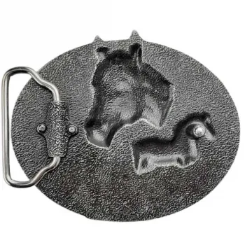 Belt Buckle Horses