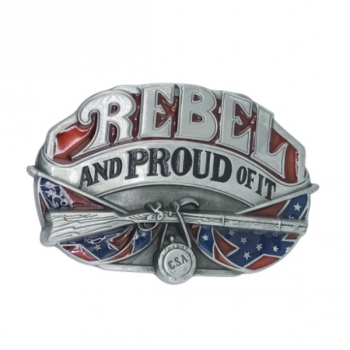 Preview: Belt Buckle Rebel and proud of it