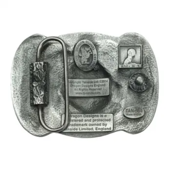 Belt Buckle Texas - US State back