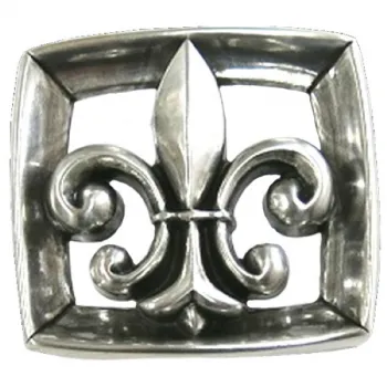 Belt Buckle Fleur de Lis