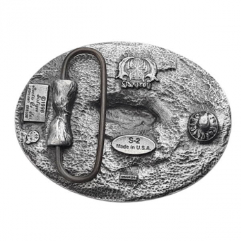 Preview: Belt Buckle Scorpion with diamond cut back