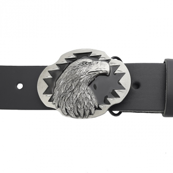 Preview: Belt Buckle Eagle Head with belt