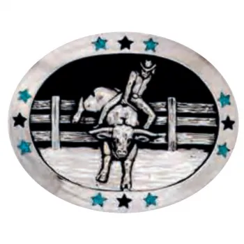 Gürtelschnalle Rodeo