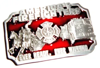 Guertelschnalle American Firefighter